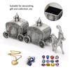 Tooth Collection Box Horse Shape Metal Storage Case Exquisite Vintage Craft Gift Ornament