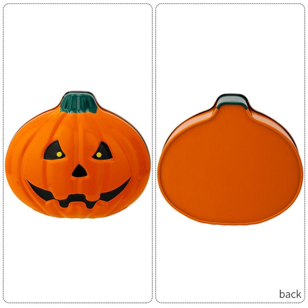 Pumpkin Shape Halloween Candy Container Cartoon Mini Snack Packaging Box Halloween Party