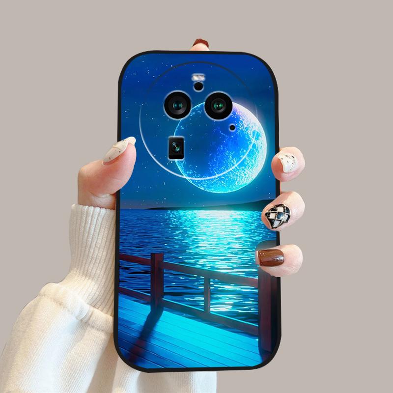 Soft Case For Oppo Find X6 Pro 5G Coque PGEM10 TPU Silicone Phone Cover For OPPO FIND X6 Cases FindX6 Cute Cartoon Bumper Cases