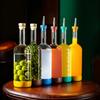 2PCS 800ml Inmeet Creative Bubble Wine Bottle Bar Juice Cocktail Oil Bottle with Scale Bartender Supplies
