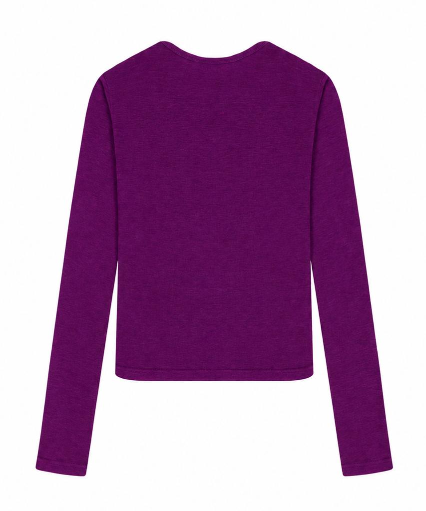 LARTIGENT L23 Slim Tencel T-Shirt(Purple)