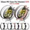 Glass+Case for Huawei GT5 46mm 41mm Screen Protector Smart Watch Accessories PC Full Cover Bumper Tempered Film for GT 5 46MM