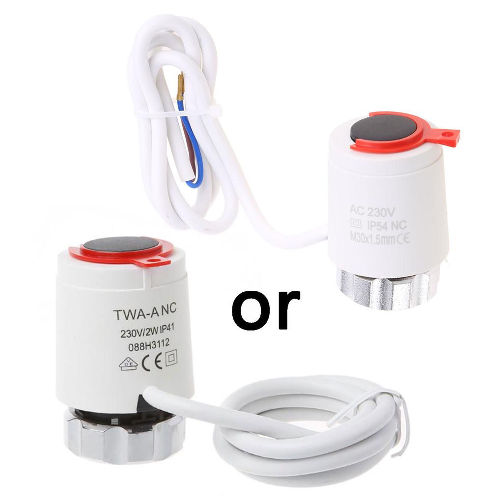 230V Normally Closed Thermal Electric Actuator for Underfloor Heating Manifold Electrical Equipment Easy to Use