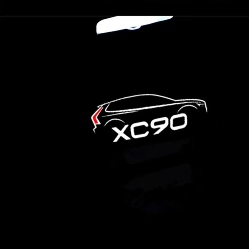 2PCS Led Car Door Welcome Light Laser Logo Projector For Volvo XC40 XC90 V40 V90 V60 XC60 S80 S60 S90 V70 XC70 Car Goods