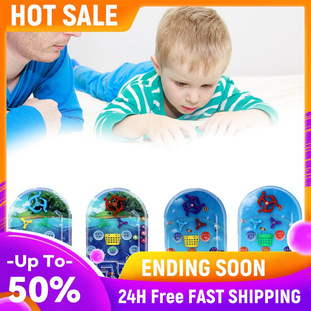 

Mini Pinball Desktop Games Machine Cartoon Children Gifts Puzzle Toy Creative Peer Interaction Toy Beads Ejection Toy Xmas Gifts China Mainland