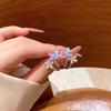 2026 Exquisite Butterfly Zircon Flower Earrings for Women Girls New Trendy Sweet Cute Stud Earrings Daily Wearing Jewelry Gifts