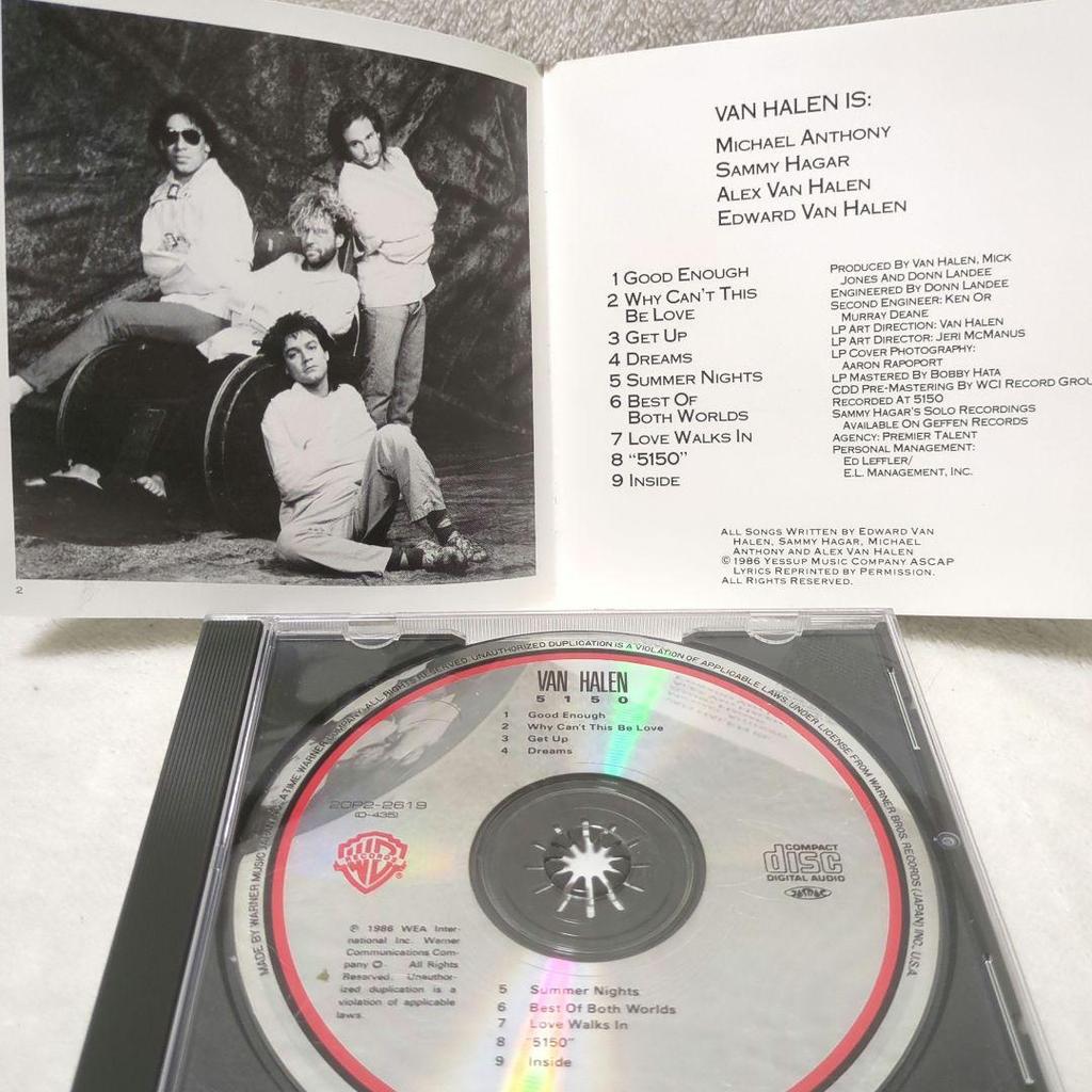 [USED] Van Halen/5150 with obi