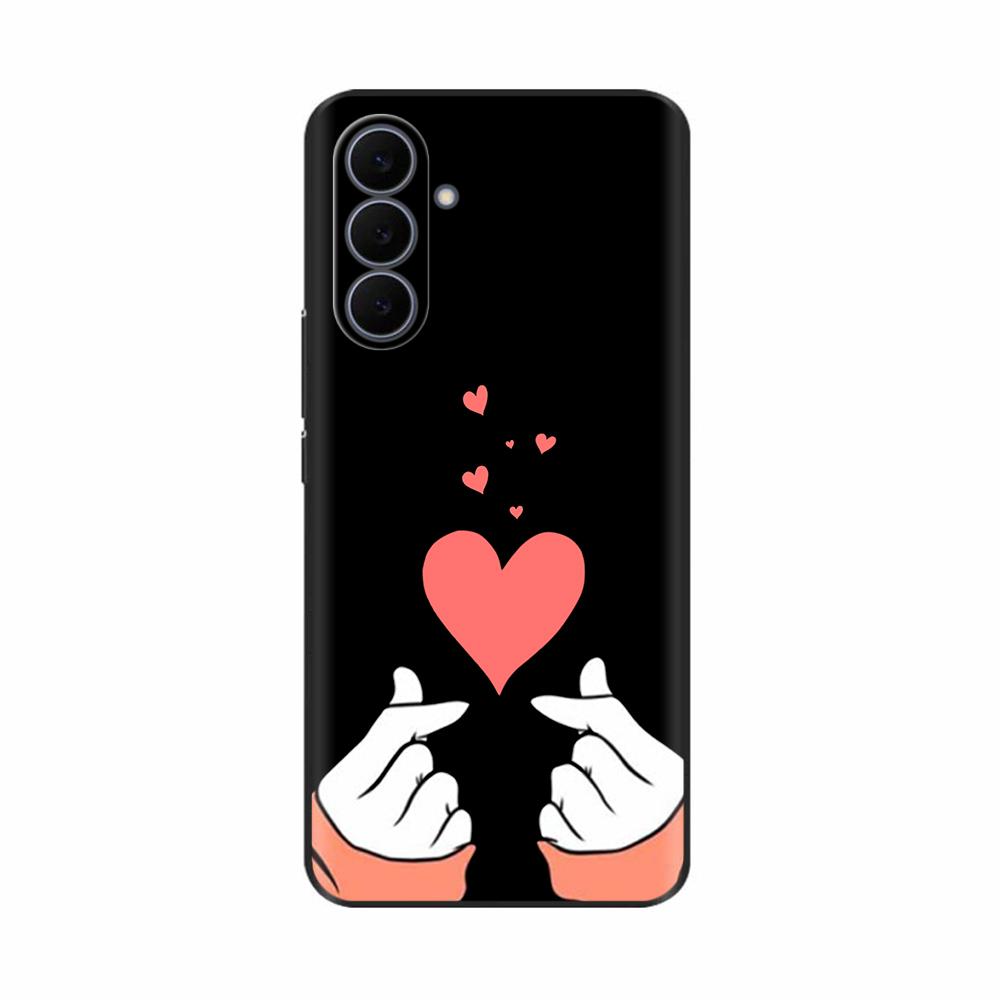 For Samsung Galaxy S25 FE Case Sweet Patterns Soft Liquid Silicone Cover For Samsung S25 FE Phone Cases S25FE Shockproof Fudnas