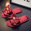 Auspicious Red Wedding Slippers Set for Bride & Groom - Spring/Summer Collection