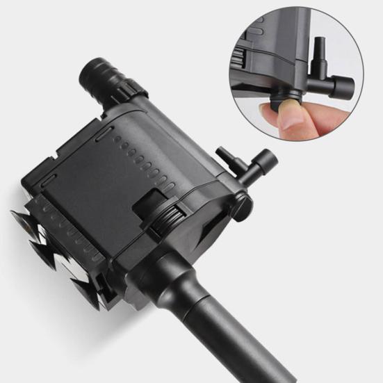 1 Set Filtering Pump Energy-efficient Multi-purpose Corrosion Resistant 3 in 1 Fish Tank Filter Pump Aquarium Accessories