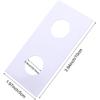 Hicarer 300 Pieces Cardboard Coin Holder Flip Mega Assortment, 2 by 2 Inch for Coin Collection Supplies (20.5 mm for Penny/Dime Size)