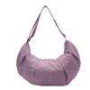 Large Capacity Tote Bag Solid Color Women's Shoulder Crossbody Bag