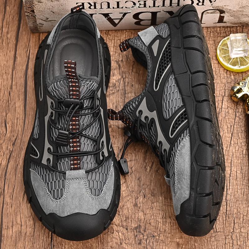 Fashion Summer Mesh Lightweight Sneakers Breathable Mens Sports Shoes Outdoor Male Treking Footwear Leisure Walk Trainers Casual Shoes