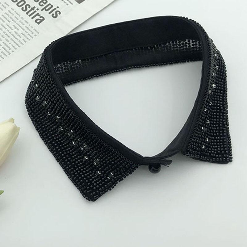 Pearl Women Shirt False Collars Crystal Removable Collar For Women Necklace Fake Collar Detachable Diamond Lacklace Nep Kraagie