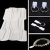 100Pcs Stickers Necklace Jewelry Sticky Ring Sticker Paper Price Labels Display Tags Hang Size