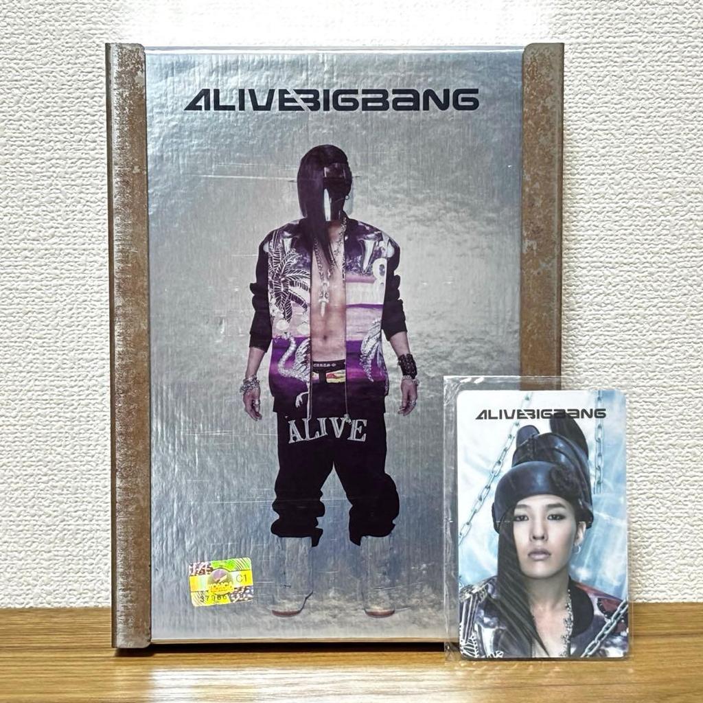 [USED] BIGBANG 5th mini album ALIVE Korean version GD ver.