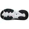 Skechers DLites 3.0 Mesh Synthetic Leather Retro Casual Low-Top Lifestyle Shoes Women Sneaker White Black Green 88888398-WGRN