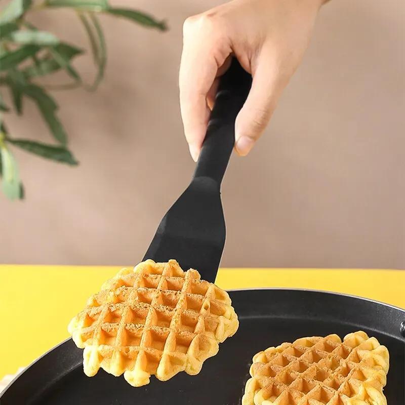 Silicone Kitchenware Non Stick Pan Frying Shovel Kitchen High Temperature Resistant Pancake Frying Steak Shovel Special Shovel
