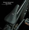 BMX Dirt Jump Saddle with Integrated Leather Surface and Seatpost, 20-24 Inch