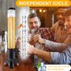 3L Beverage Dispenser Shockproof Wear-resistant Beer Tower Colorful Lights Tabletop Liquor Dispenser Bar Accessories
