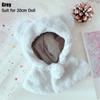 Soft Animal Doll Handmade Hooded Cloak Dolls Clothing Doll Clothes Suit Plush Doll's Clothes