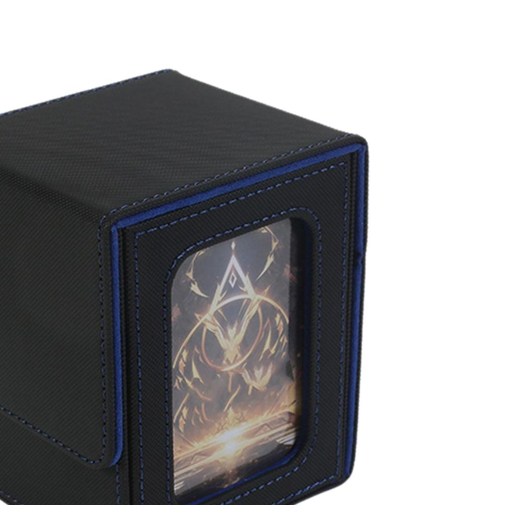 Trading Card Deck Box Card Case Gathering Card Toy for 100+ Cards Decks Case