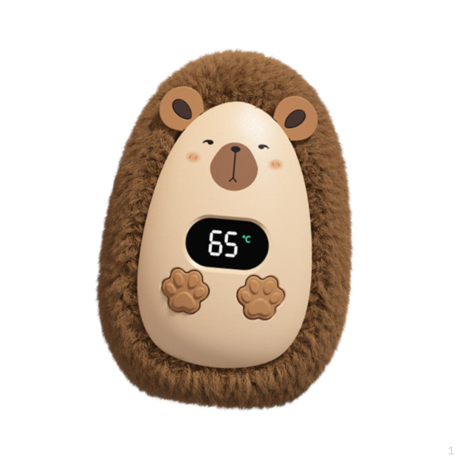 

Электрическая грелка для рук Мини Практичная Зимняя для Кемпинга Рыбалки Мальчиков Девочек коричневый