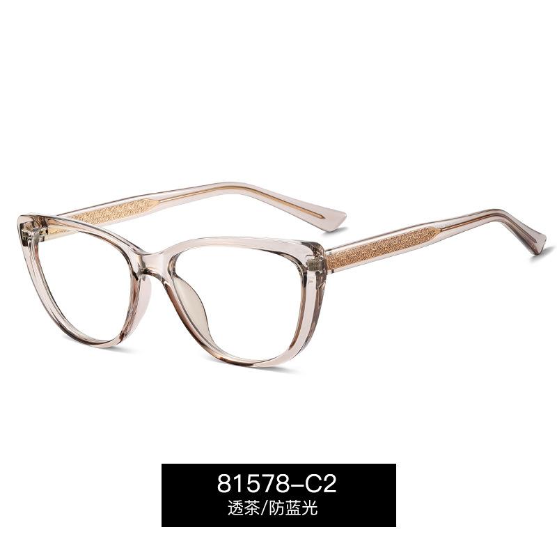 

TR90 Anti Blue Light Transparent Cat Eye Reading Glasses Ultralight Computer Eyewear Optical Lens Hyperopia Women Glasses Original lens 0
