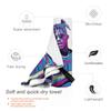 Juice Wrld Retro Beach Towel Soft Microfiber Quick Dry Absorbent Quick Towels For Pool