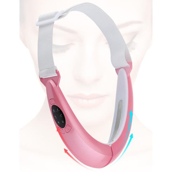 Yousheng 1 Set Face Slimming Device Skin Firming Reduce Double Chin Micro Current Red Blue Light Face-lifting V Face Massager Female Supply