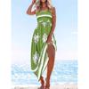 2025 New Summer Simple and Stylish Sling Tube Top Print Women's clothing dress Women