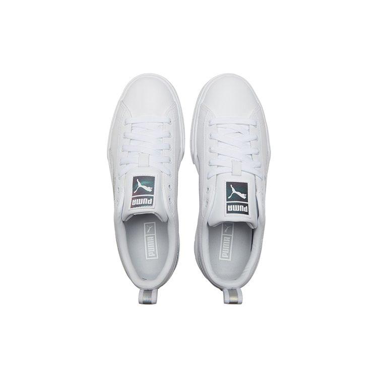 Puma Zapatillas de Skate Mayze Lth Iridescent para Mujer Blancas 387269-01