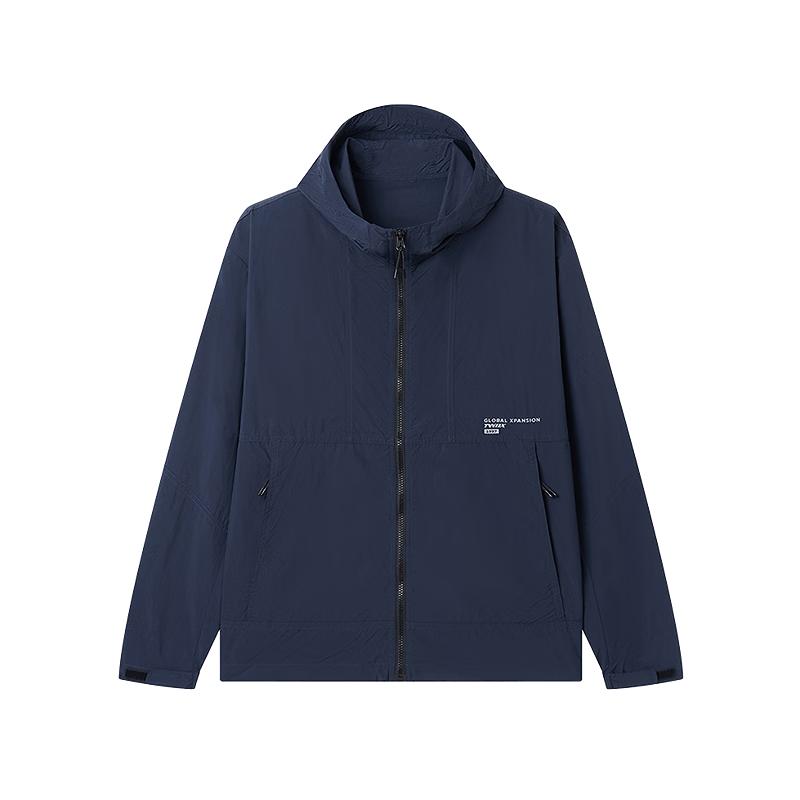 Teenie Weenie Men s Contrast Stitching Casual Hooded Jacket L