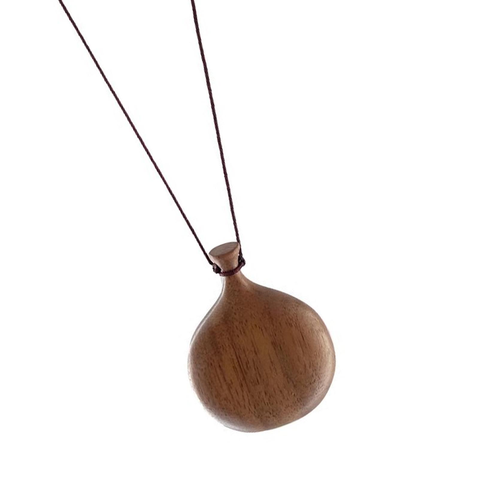 

Модное ожерелье в виде бутылки вина из резного дерева, регулируемая длина, украшение на шею, подходит для повседневной и официальной одежды темно-коричневого