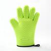 1Pc Heat Resistant Kitchen Glove Barbecue Grilling Glove Silicone BBQ Grill Oven Mitt Pot Holder Cooking Tool