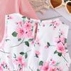 Kinder 2-8Y Röcke Frühling und Herbst Modelle Baby Bunte Neckholder Kleid + Einfarbig Jacke Mode Baby Anzug