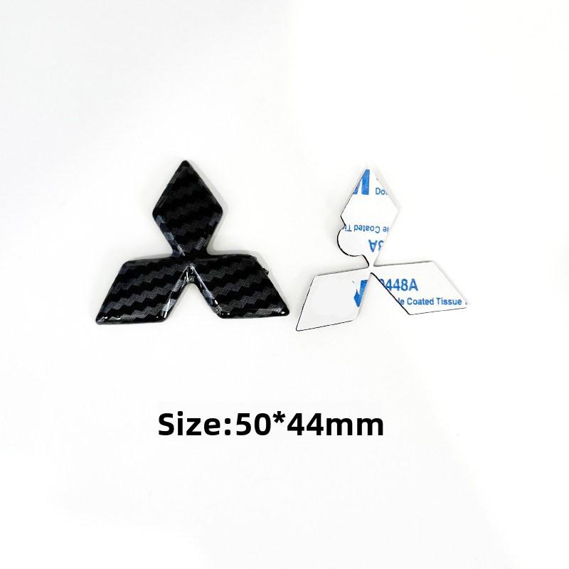 Auto Lenkrad Logo Abdeckung Aufkleber Für Mitsubishi Outlander Lancer ASX Eclipse L200 Pajero Delica EVO Attrage Innenteile