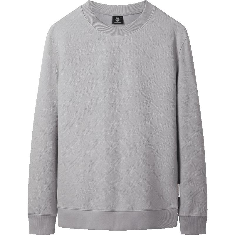 Septwolves Men's Retro Jacquard Pullover Sweatshirt
