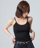 UNKNOWN PLANET Lace Sleeveless Top Black