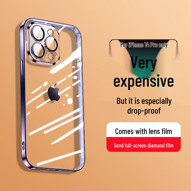 

Ultra-Thin Airbag Anti-Drop Phone Case for iPhone 14 Pro/Pro Max 6.1 inch