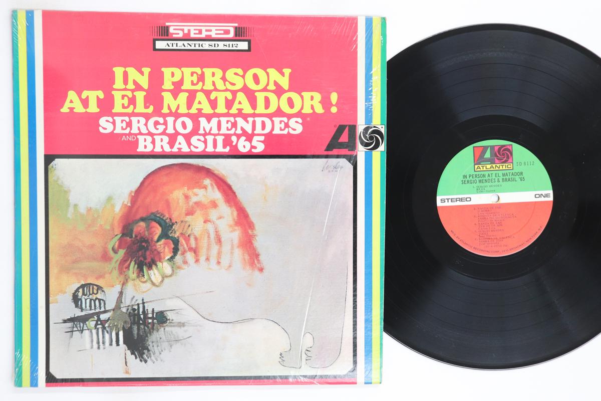 

LP Record SERGIO MENDES BRASIL 65 In Person At El Matador SD8112 ATLANTIC 1969 US Latin Used
