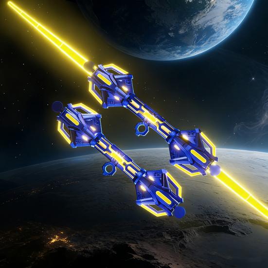 Lightsaber Toy Double Blade Retractable Design Lightsaber with 24 LED Light Modes And Sound Effects Fingertip Spin Toy for Kids Adults