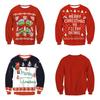 Christmas Reindeer Hoodie Sweatshirt With 3d Print For Holiday Casual Wear Men