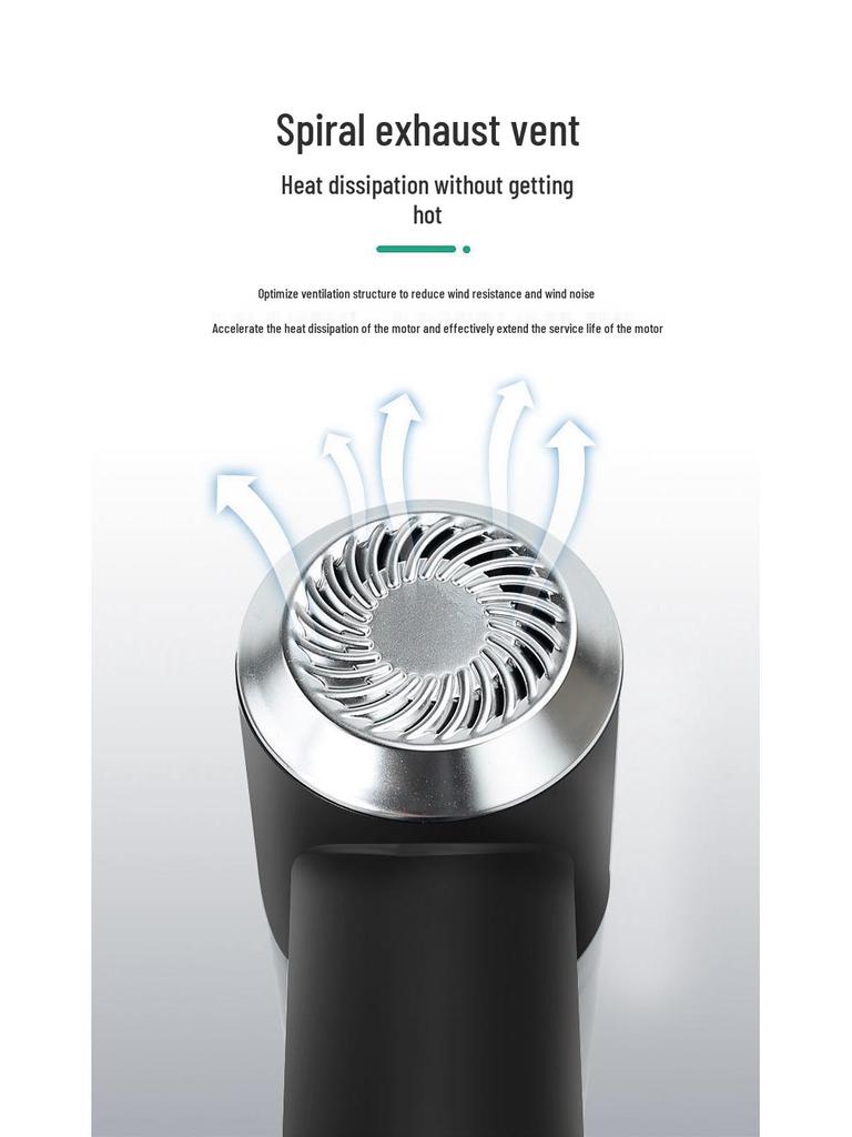 High-Power Handheld Vacuum Cleaner: Multi-Function, Rechargeable, Blowing & Suction, with Light, for Car Cleaning.