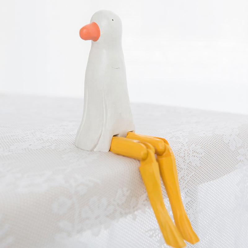

Wooden Seagull Craft Figurine With Minimalist Design For Home Decor And Giftgiving Ocean