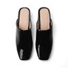 Fashion New Summer Candy Colored Low Heel Outdoor SlippersEuropean and American Women's Simple and Fashionable Coarse Heel Sandals