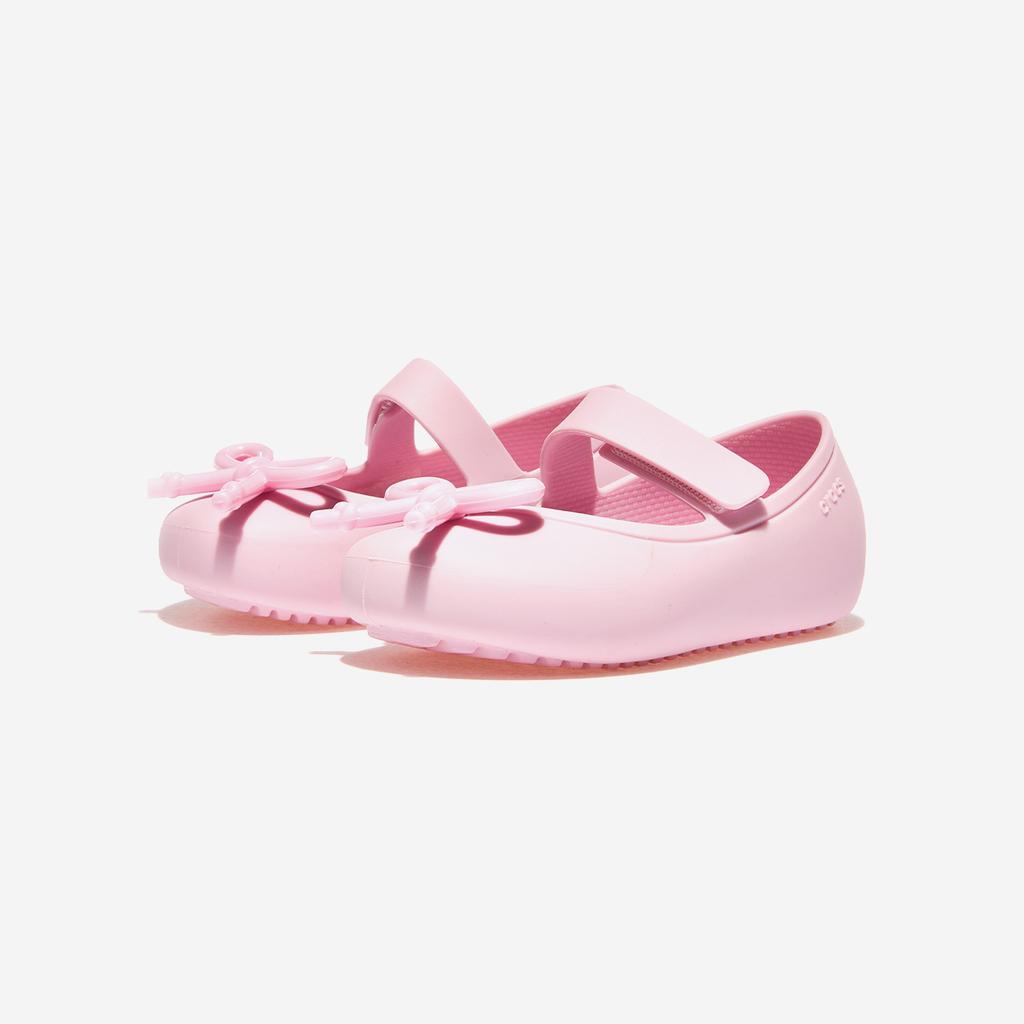 Crocs Brooklyn Bow Mary Jane Flat Kleinkind, CRS210137, 1010104318, Beliebte koreanische Schuhe