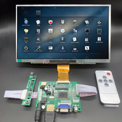 10.1 inç 1024*600 HDMI uyumlu ekran lcd ekran ses sürücü panosu monitör ahududu Pi için muz/turuncu Pi bilgisayar