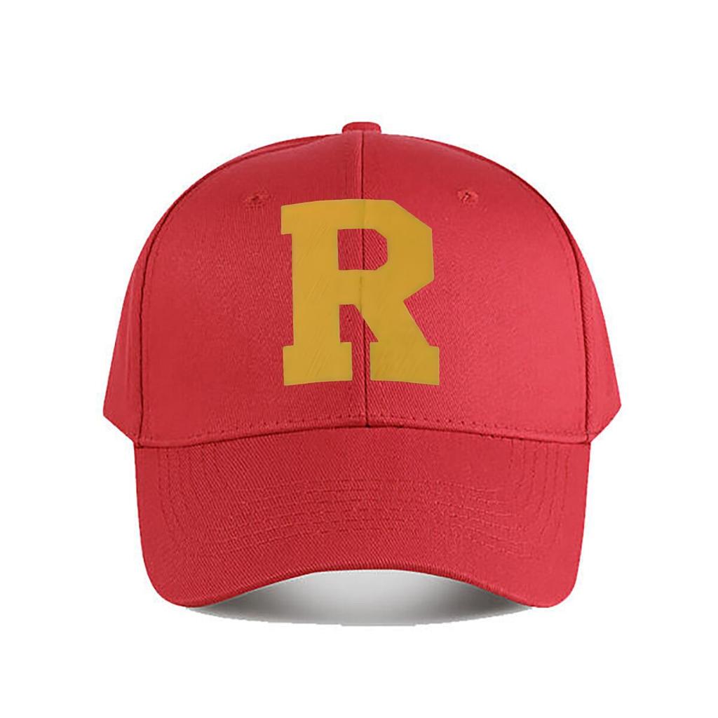 Large Yellow Fabric Letter R Wall Decor Baseball Cap Fashion Unisex Sunhat Womens Outdoor Sports Snapback Cap