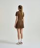 SERGIO TACCHINI W Tacchini Flying Skirt (Brown)